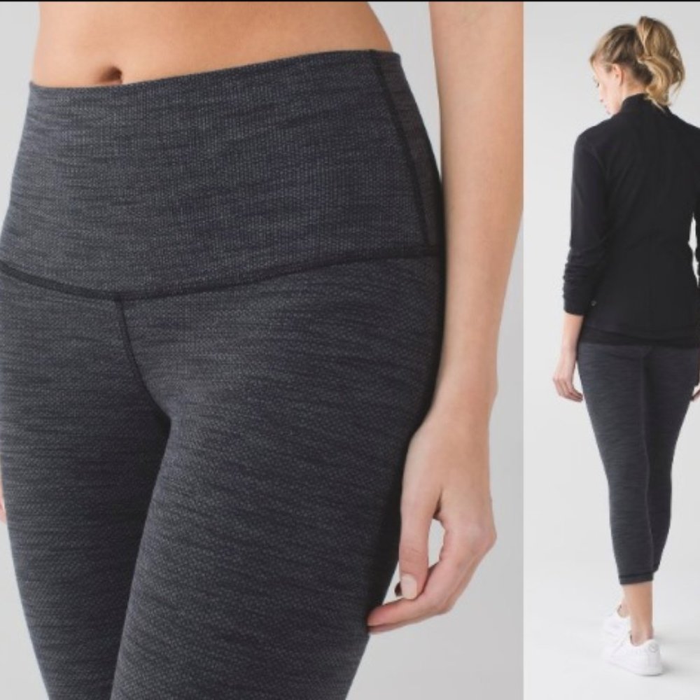 Lululemon High Rise Wunder Under Crop Size 8